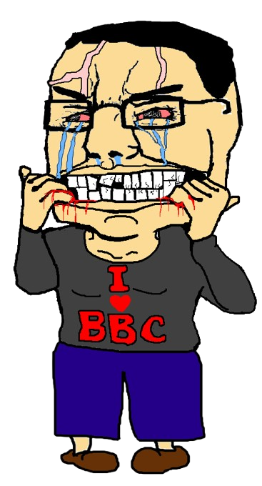 Chudjak with I Love BBC shirt Blank Meme Template
