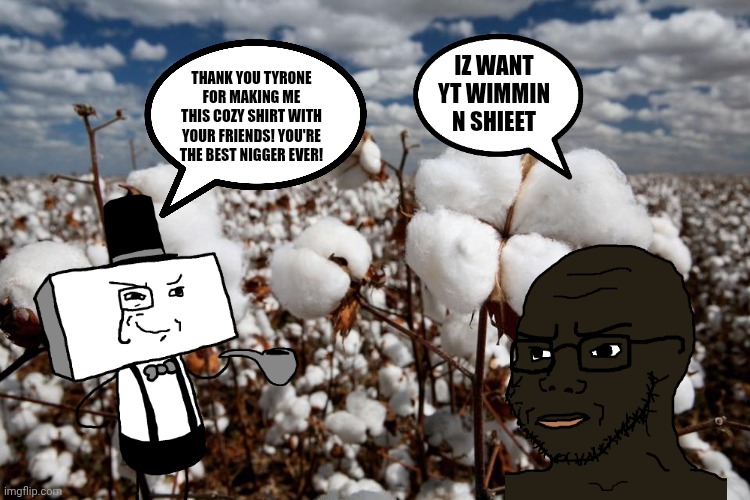 Wojak Slavery Blank Meme Template