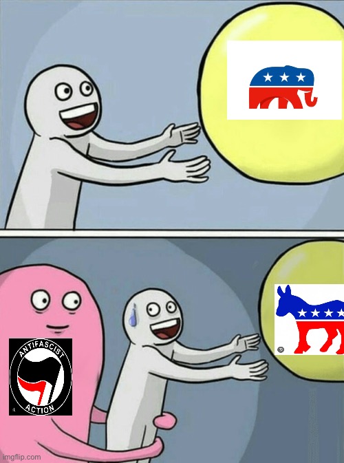 Running Away Balloon | image tagged in memes,running away balloon | made w/ Imgflip meme maker