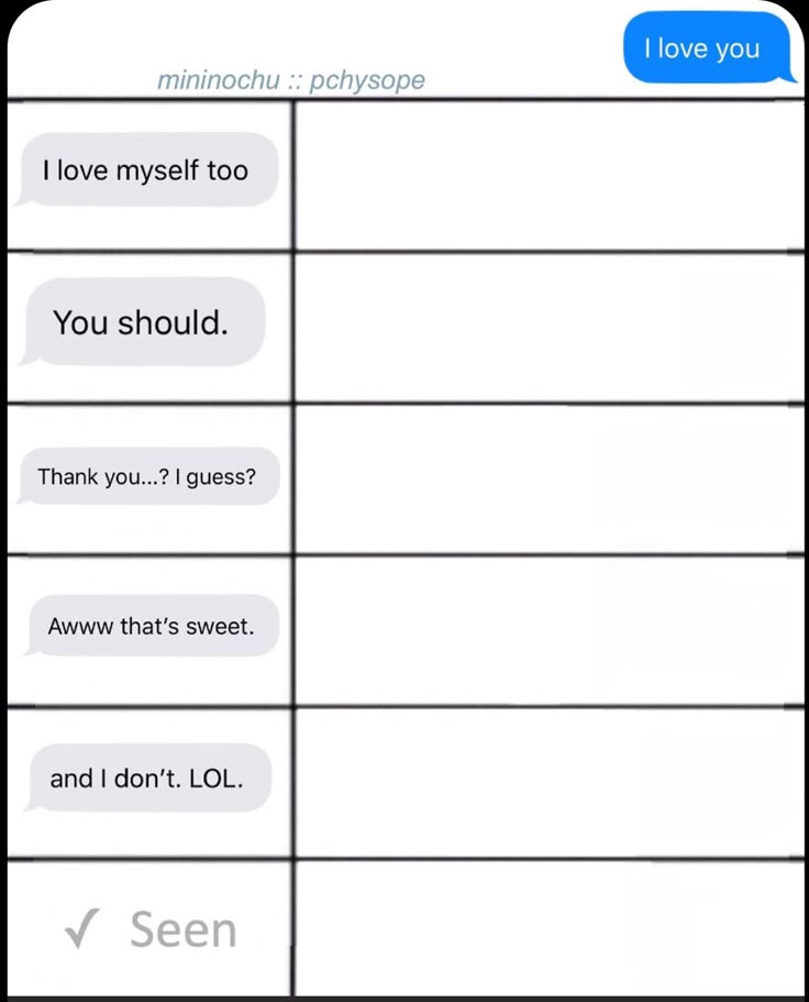 I love you Blank Meme Template