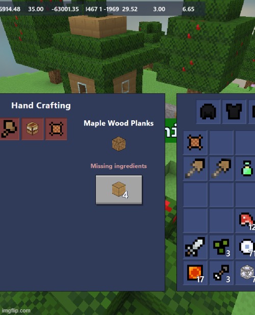 what yall think abt my bloxd.io house ik its not good but i prefer simple bases | made w/ Imgflip meme maker