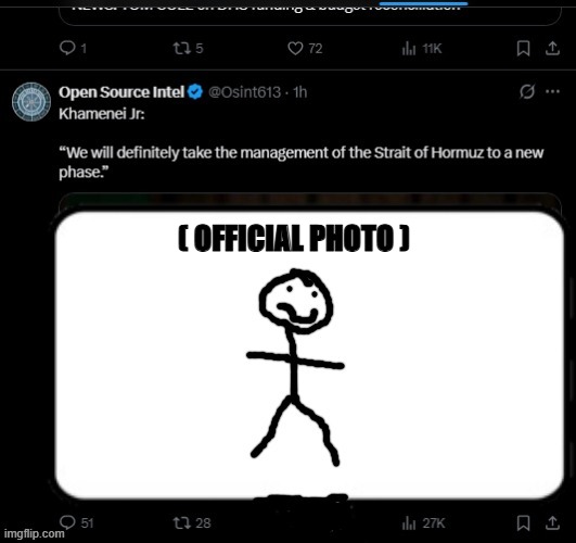 they couldnt find the cardboard cut out ! | ( official photo ) | made w/ Imgflip meme maker