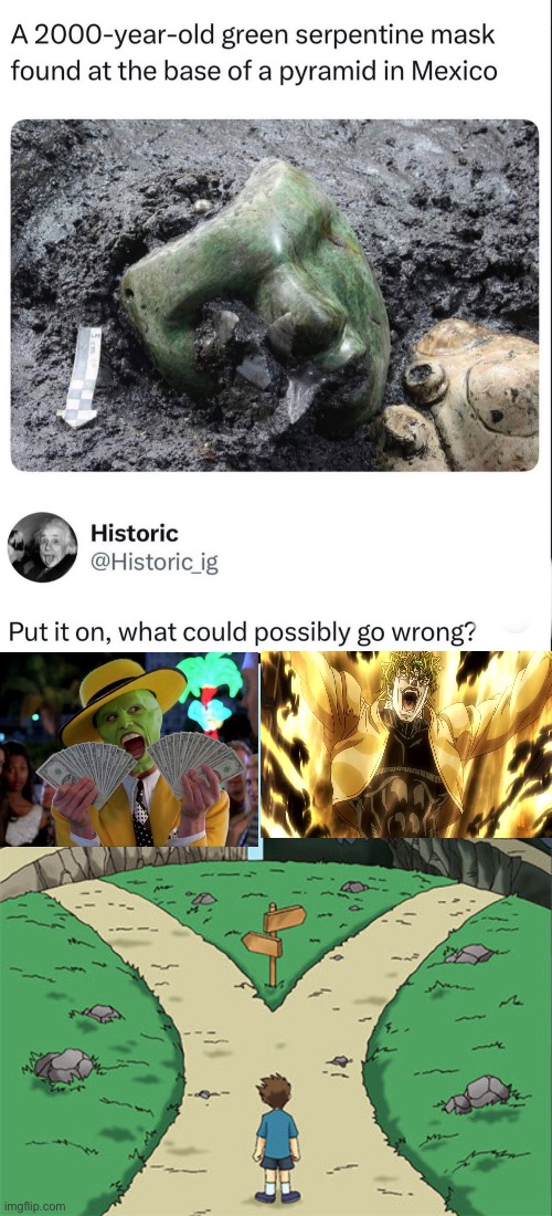 image tagged in two paths | made w/ Imgflip meme maker