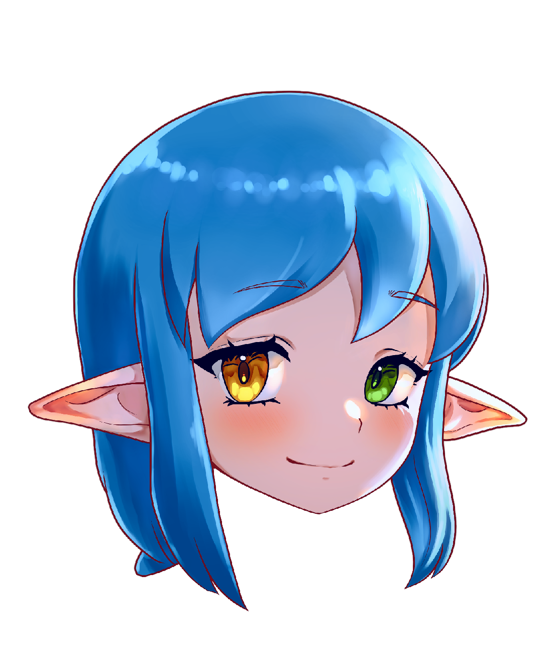 Imi the Slayer Mage from 'Slayer Mage: My First RPG' game Blank Meme Template