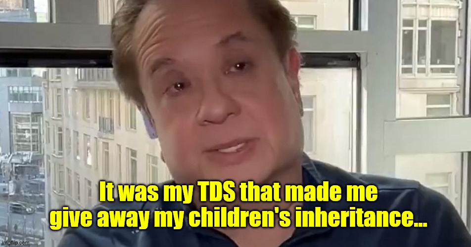 It was my TDS that made me give away my children's inheritance... | made w/ Imgflip meme maker
