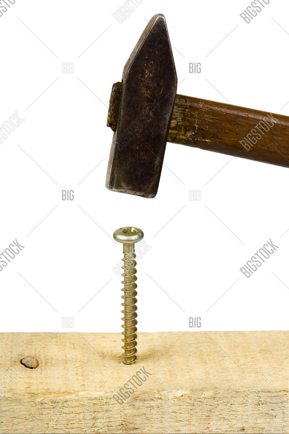 Hammer and screw Blank Meme Template