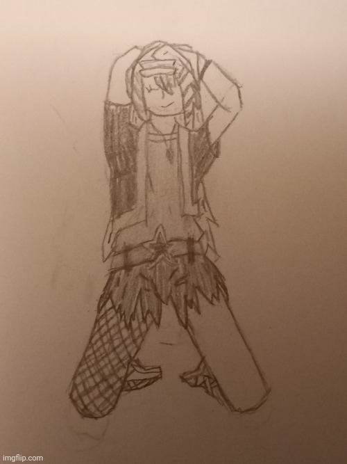 I couldn't anatomy when I drew this. Might retry later | made w/ Imgflip meme maker