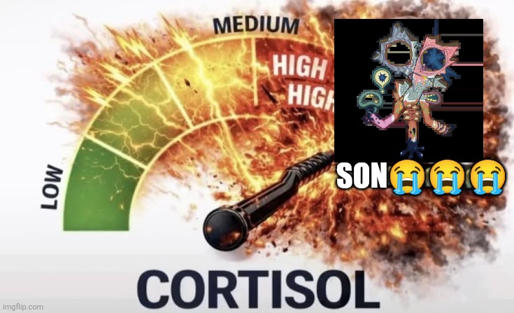 son (high cortisol) | Son??? | image tagged in son high cortisol | made w/ Imgflip meme maker