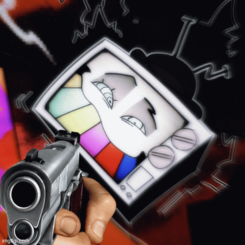 UH OH | image tagged in gifs,smg4,guns | made w/ Imgflip images-to-gif maker