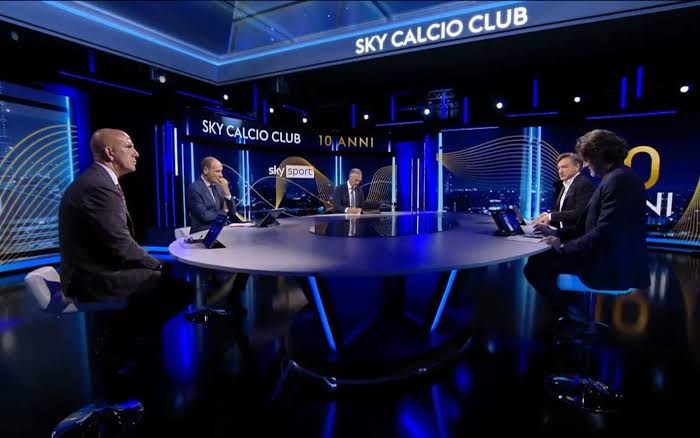 Sky calcio club Blank Meme Template