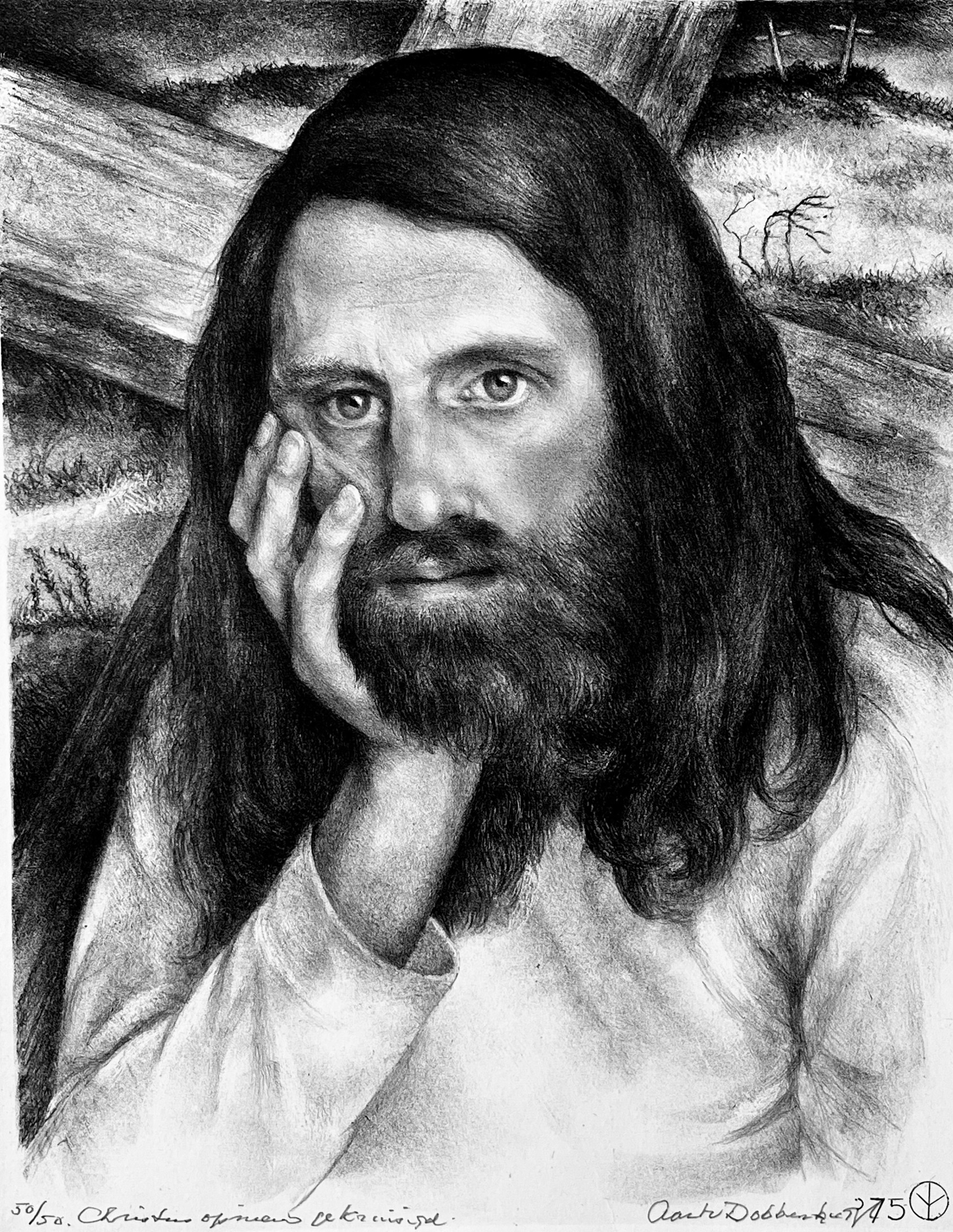 Jesus giving up / After Passion of Christ Blank Meme Template