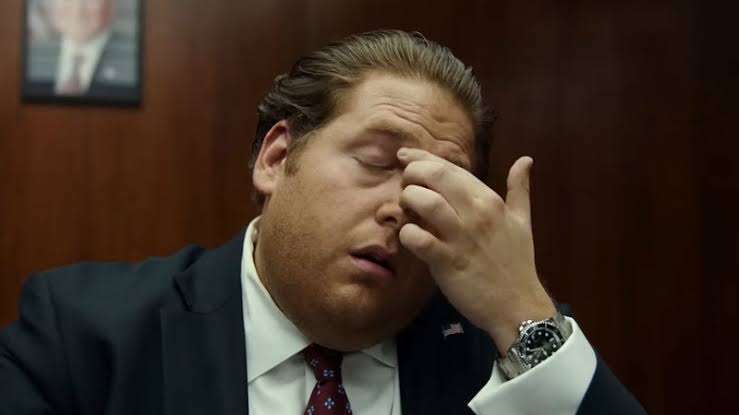 Jonah hill annoyed Blank Meme Template