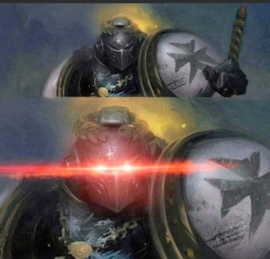 Black Templar Blank Meme Template