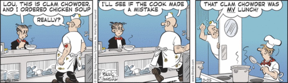 Blondie | image tagged in comics | made w/ Imgflip meme maker