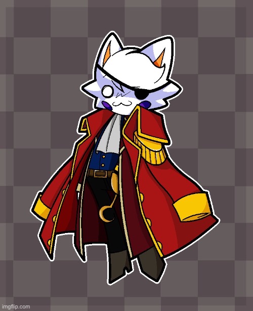 pirate lolbit | image tagged in pirate lolbit | made w/ Imgflip meme maker