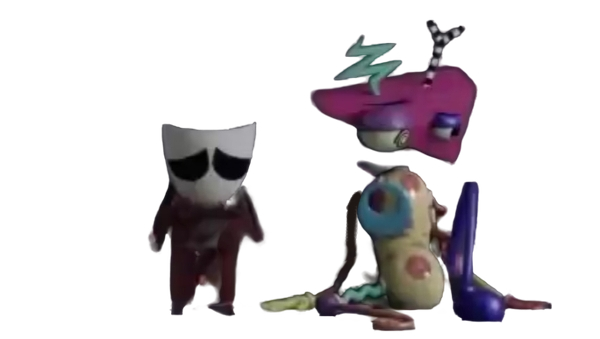 Sad Gangle and sad Zooble Blank Meme Template