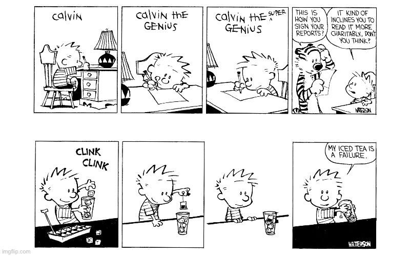 image tagged in calvin and hobbes,comics | made w/ Imgflip meme maker