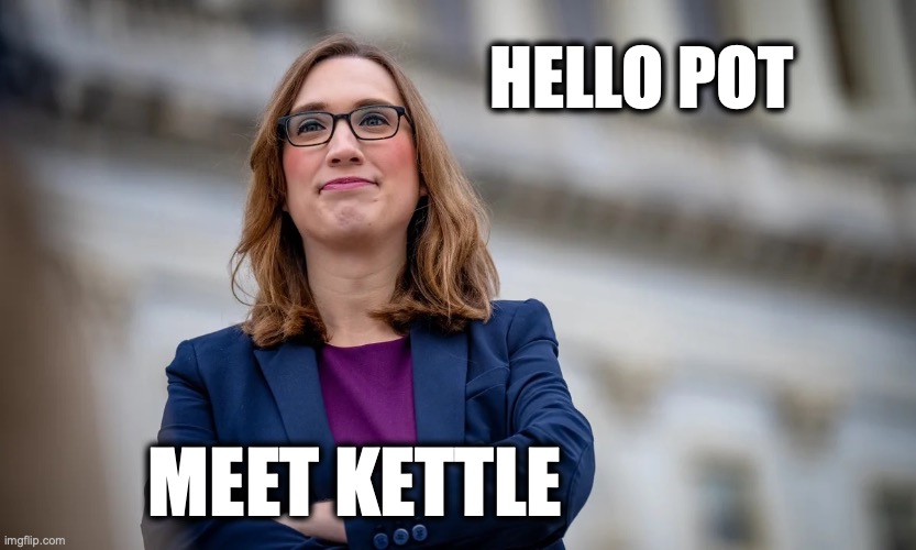 Republicans Are Starved For Attention | Hello pot; meet kettle | image tagged in sarah mcbride | made w/ Imgflip meme maker