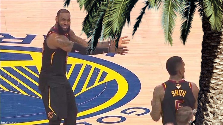 L.G.B.T. = Lebron's Great Banana Tree | image tagged in lebron james jr smith,lgbt,lebron james,banana,tree | made w/ Imgflip meme maker
