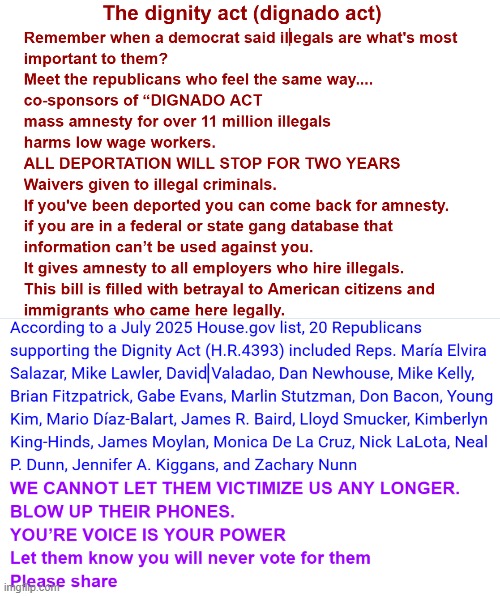 Dignity act betrayal | made w/ Imgflip meme maker