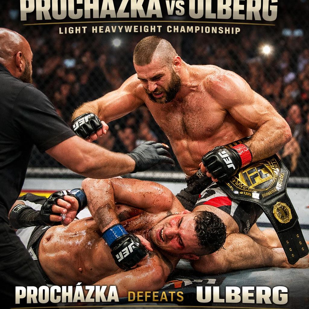 UFC 327: PROCHÁZKA VS ULBERG, U UFC returns to Kaseya Center in Blank Meme Template