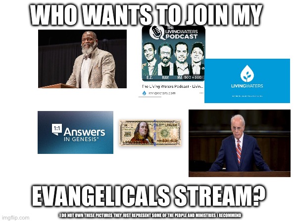 Evangelical club Blank Meme Template