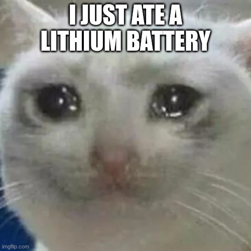 help... | I just ate a lithium battery | image tagged in gorl | made w/ Imgflip meme maker