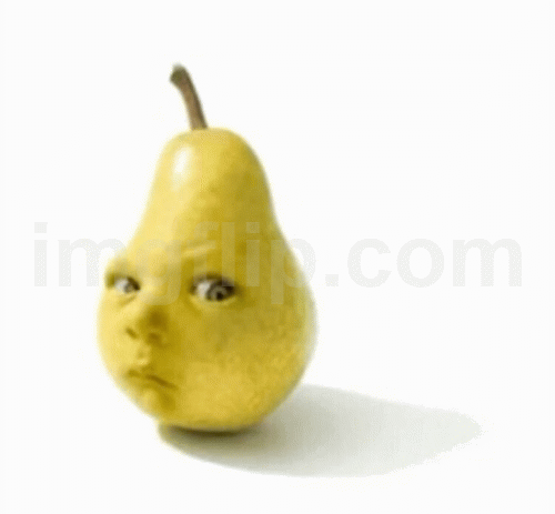 Baby Pear | image tagged in gifs,meme | made w/ Imgflip images-to-gif maker