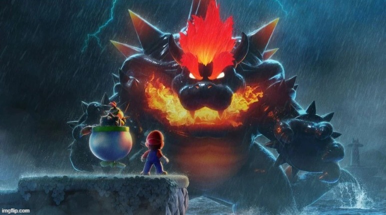 Bowser's Fury | image tagged in bowser's fury | made w/ Imgflip meme maker