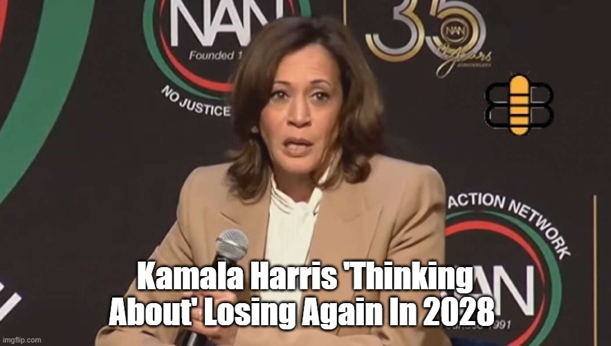 Kamala Harris 'Thinking About' Losing Again In 2028 | made w/ Imgflip meme maker