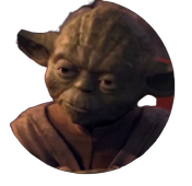 Round Yoda Meme Template
