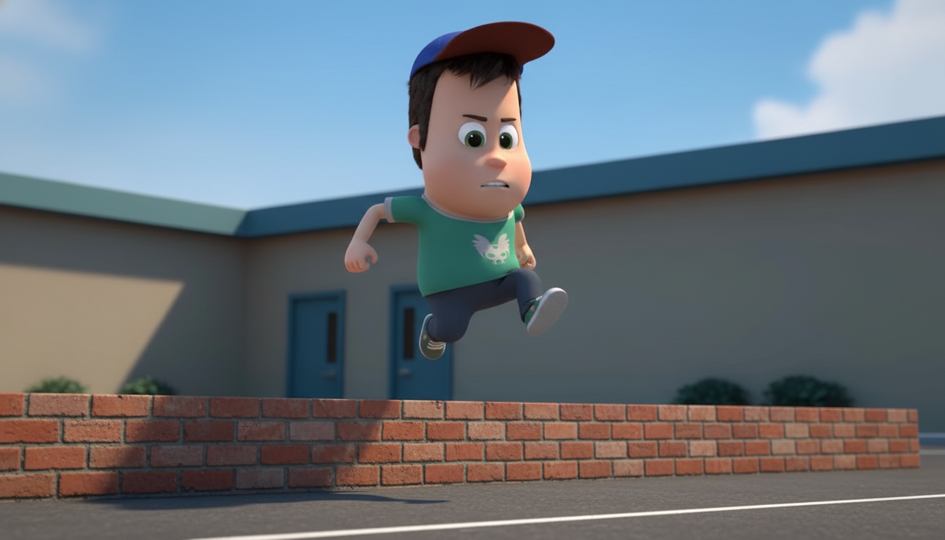 Eric Jumping Brick Blank Meme Template