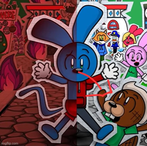 Riggy toon turf poster | image tagged in riggy toon turf poster | made w/ Imgflip meme maker