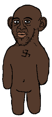 George floyd Doll soyjak Meme Template