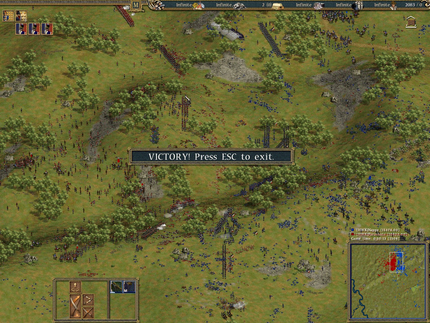 VICTORY Blank Meme Template