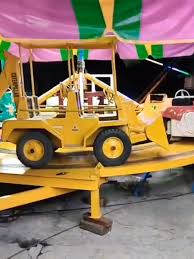 Bulldozer Mexican Fair Rides Blank Meme Template