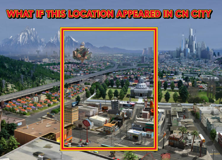 What if appear in cn city era Blank Meme Template