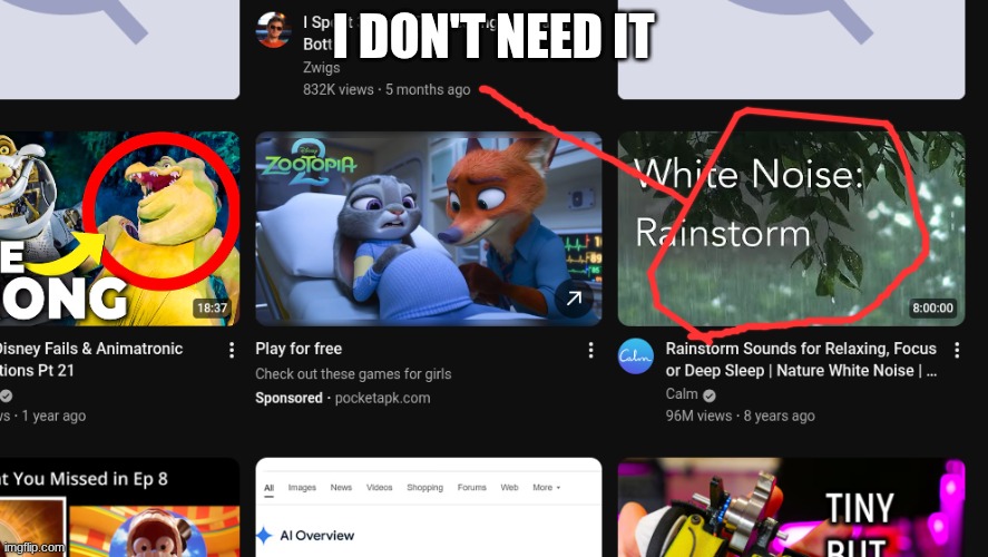 I don't need it | made w/ Imgflip meme maker