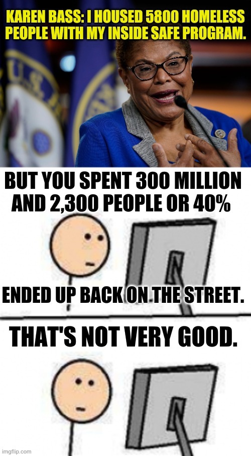 That's Not Very Good | image tagged in memes,forty percent,end,up,back,streets | made w/ Imgflip meme maker