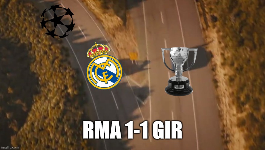 Real Madrid 1 Girona 1. LALIGA is Over | RMA 1-1 GIR | image tagged in see you again,real madrid,sports,la liga,girona,memes | made w/ Imgflip meme maker