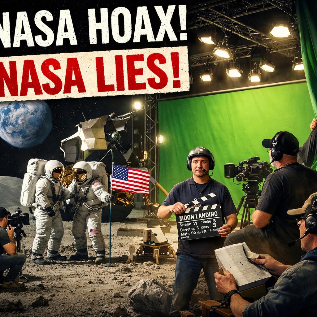 NASA Hoax Blank Meme Template