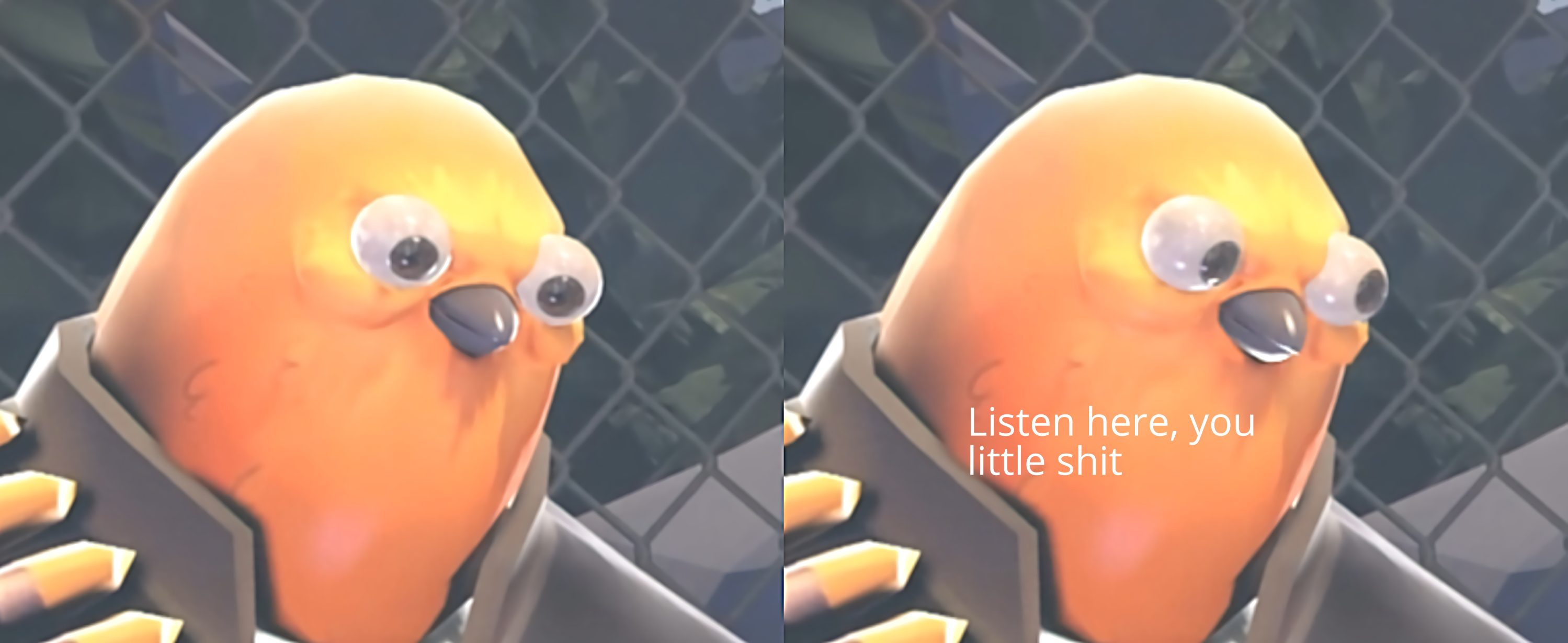 Listen here you little Blank Meme Template