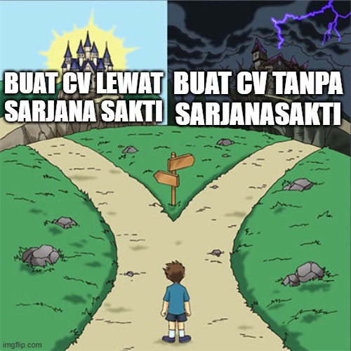 Two Paths - Imgflip