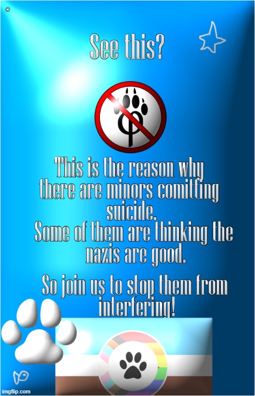 . | image tagged in propaganda | made w/ Imgflip meme maker