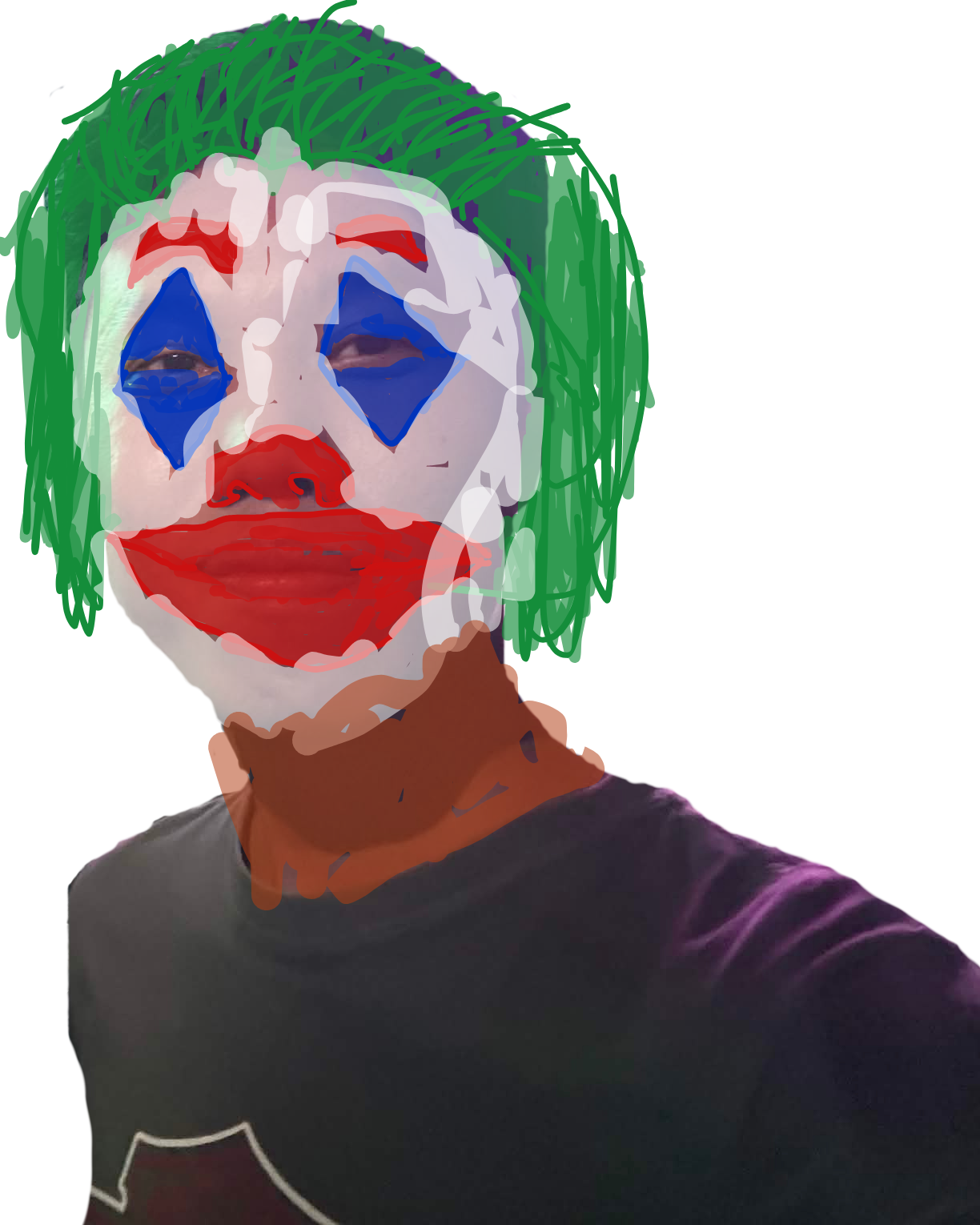 pout taw wa joker Blank Meme Template