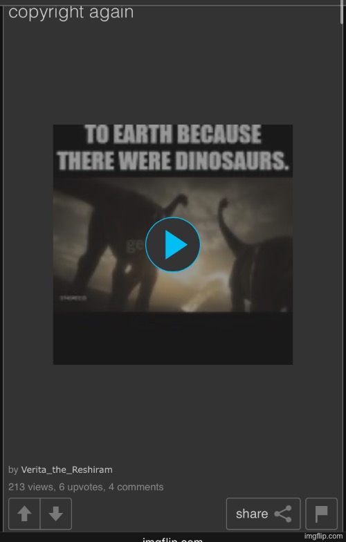 He used my template, YAY! | image tagged in thanks,template,dinosaurs | made w/ Imgflip meme maker