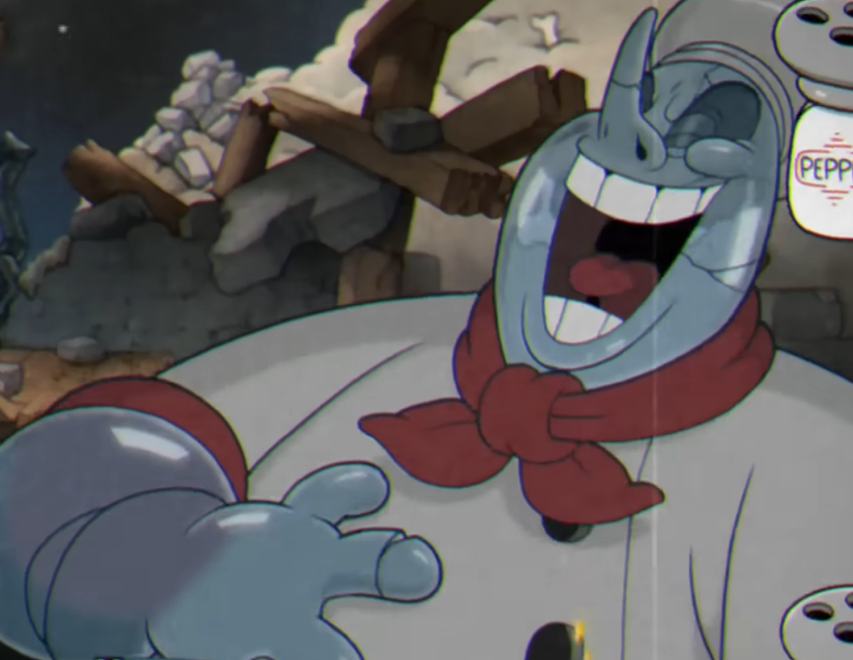 Chef Saltbaker Laughing Blank Meme Template