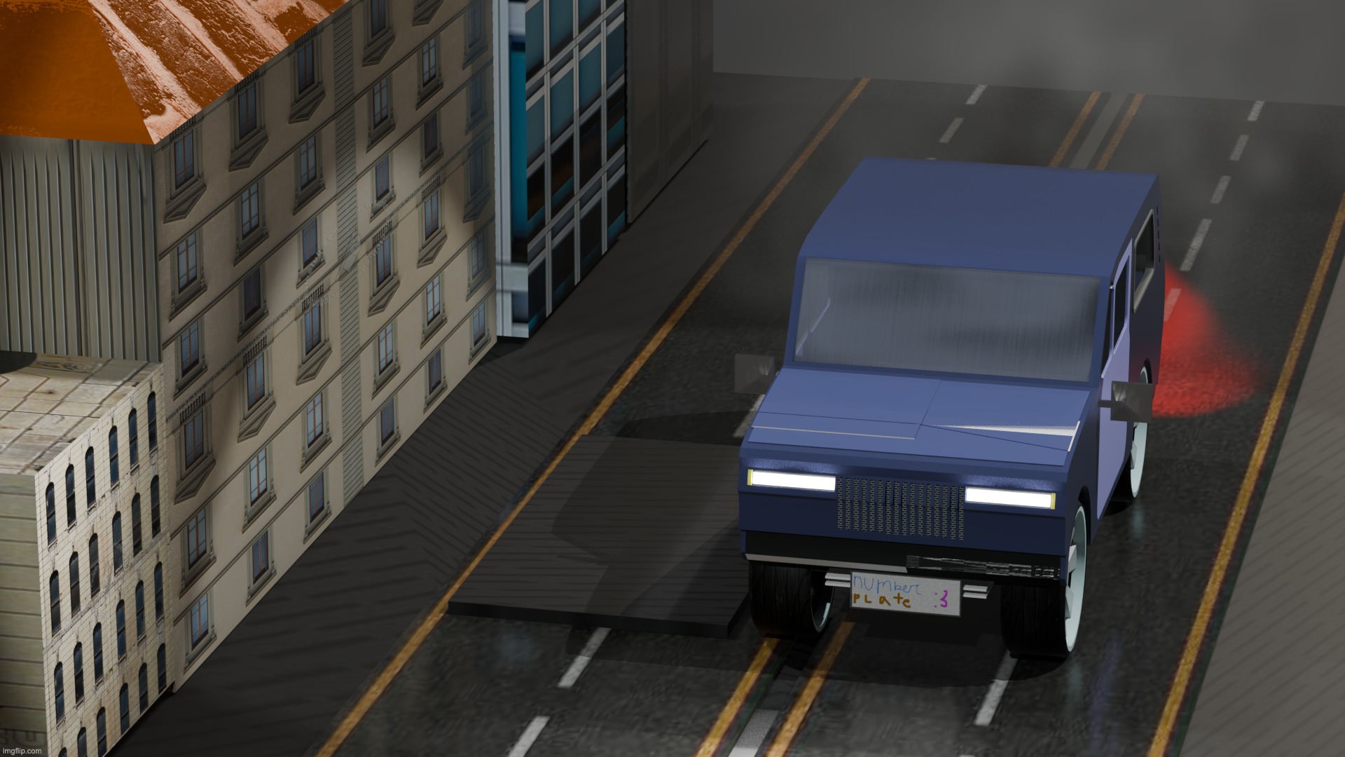 I made something. | image tagged in vaz 2121-3,lada niva,i like the buildings more | made w/ Imgflip meme maker