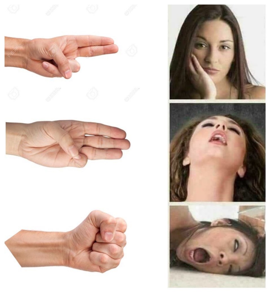 The real way to finger women Blank Meme Template