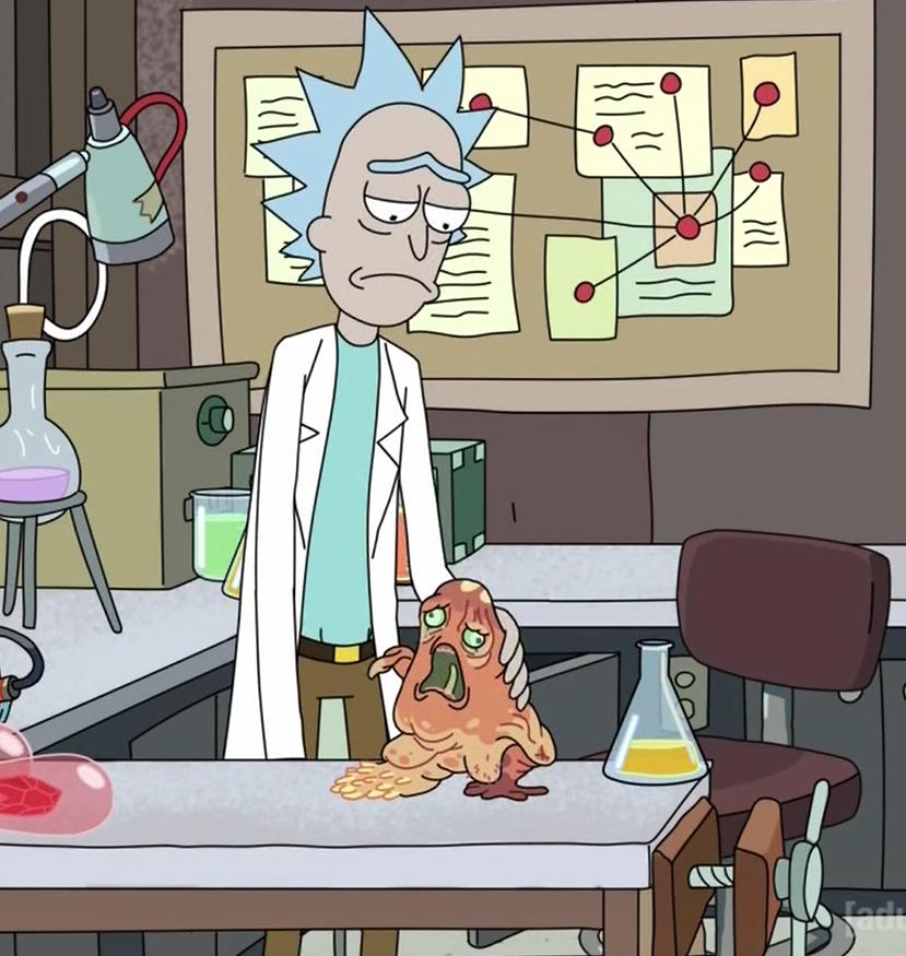 High Quality Period Sludge Monster Blank Meme Template